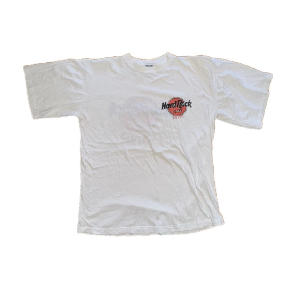 *Vintage* Hard Rock Cafe Cairo Egypt White T-Shirt